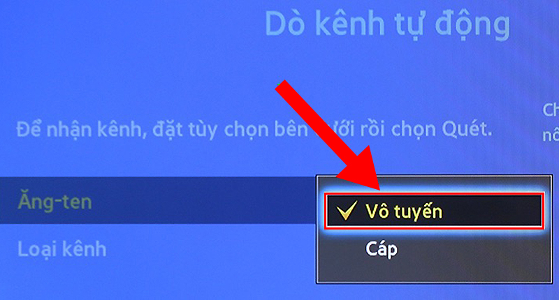 Chọn loại Ăng-ten mà gia đình bạn sử dụng